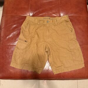 Eddie Bauer Men's Brown Cargo Shorts